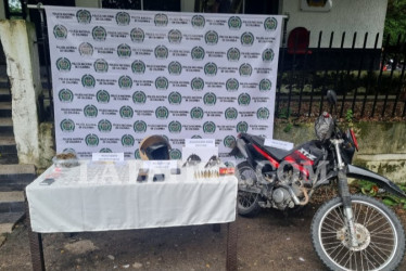 Lo incautado en los allanamientos 