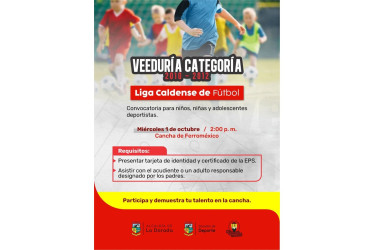 Esta era la información que estaban compartiendo haciendo el llamado a la veeduría.