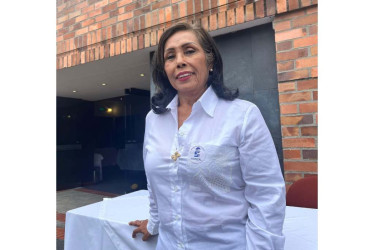 Yanneth Rocío Plata Chico, rectora de la Institución Educativa Nuestra Señora del Carmen de La Dorada. 
