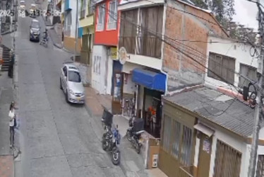 El accidente ocurrió en la tarde del sábado en el barrio El Guamal, de Manizales.