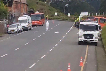 En el instituto confirmaron la identidad del adulto, Ciro Alfonso González Forero de 85 años. 