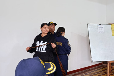 Hicieron presencia en las instalaciones de la Casa de la Cultura de Aguadas.