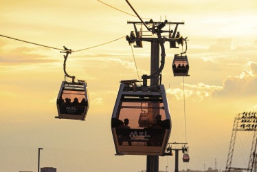 El cable aéreo tendrá horario extendido este fin de semana, 11 y 12 de octubre, por el cumpleaños de Manizales.