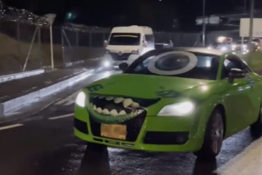 El año pasado también realizaron la rodada de Halloween de carros. La Alcaldía insiste que estas actividades están prohibidas. 