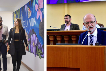 os concejales Julián García (Partido Verde) y Manuela Rodríguez (Partido Conservador) fueron los encargados de ir por el secretario Privado, Manuel González para instalar las sesiones en el Concejo. En la Gobernación el encargado de instalar las sesiones en la Asamblea fue Henry Gutiérrez Ángel, gobernador de Caldas. 