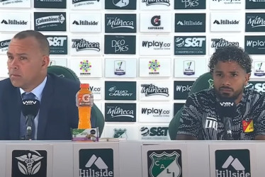Yesus Cabrera en rueda de prensa posterior al partido contra Deportivo Cali habló del tema económico 