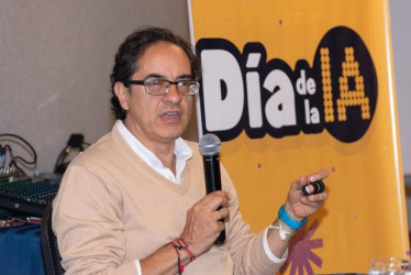 Foto I Cortesía Computadores para Educar I LA PATRIA  Óscar Sánchez, director de Computadores para Educar, presidirá en el Ecoparque Los Yarumos de Manizales Manizales el Día de la Inteligencia Artificial en tu Colegio.