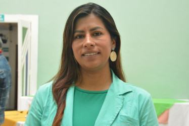 Érika Milena Muñoz Villarreal, precandidata a la Cámara del Pacto Histórico por Caldas.