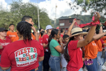 Este miércoles, 29 de octubre, se vivió el desfile de las Fiestas del Barequero, en Marmato.