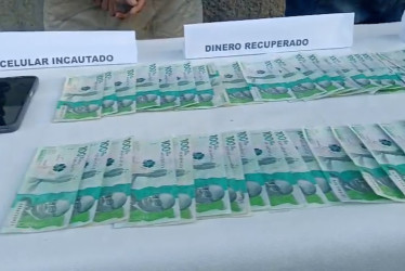 Los capturados lesionaron a los adultos mayores dentro de su casa, de donde sacaron el dinero.