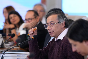 El presidente Gustavo Petro.