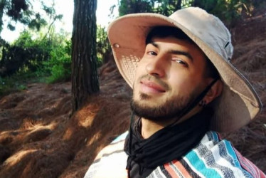 Jefferson Ramírez, montañista de 31 años