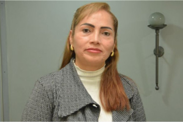 Nora Milena Contento Castaño, precandidata a la Cámara por el Pacto Histórico en representación de Caldas.