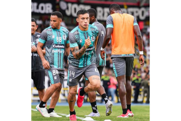 Jefry Zapata comandará el ataque de Once Caldas este miércoles ante Atlético Nacional en el juego de vuelta por la Copa BetPlay. El Blanco pierde la serie 1-0.