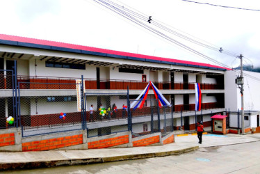 Foto I Archivo I LA PATRIA  Con el actual Gobierno nacional se logró concluir la nueva edificación de la Normal San José, de Pácora. También la normal de Riosucio. En ejecución está la nueva sede del colegio Gerardo Arias, de Villamaría. 