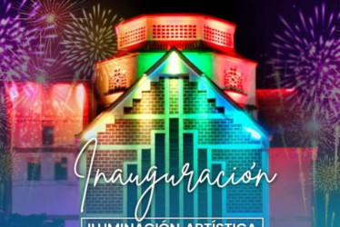 Fotos I Facebook Alcaldía I LA PATRIA  La iluminación artística para la iglesia, murales en varios puntos, construcción de placas huella y de caseta comunal. Estas son informaciones de municipios de Caldas.