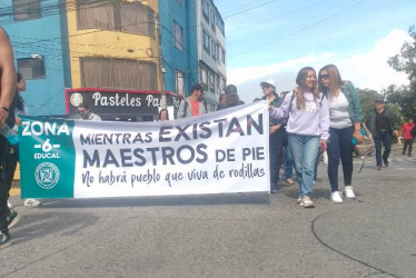 Foto I Archivo I LA PATRIA  De nuevo los maestros saldrán a protestar pa exigir mejor servicio de salud, entre otros aspectos.
