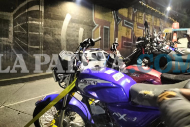 Los operativos de la noche del miércoles permitieron la inmovilización de 103 motocicletas por distintas infracciones.