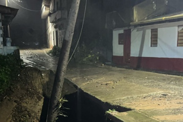 Fotos | Cortesía Amanda Gallo Gómez, pobladora | LAPATRIA Así se ve el estado de varias vías en el corregimiento, luego de las intensas lluvias.