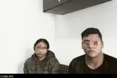 Brayan, de Cimitarra, y Paola, de Venezuela,