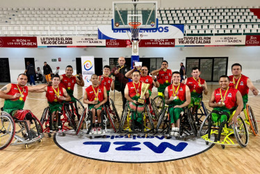 Casanare fue el campeón del Campeonato Nacional de baloncesto en silla de ruedas. 