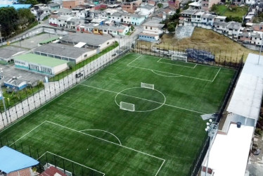 Panorámica del nuevo estadio de Neira, ahora bautizado como Guillermo Londoño 'Tareítas'.