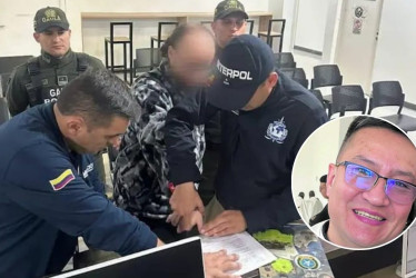 Julián Cifuentes, presunto asesino del sacerdote caldense Darío Valencia, llegó a Colombia extraditado desde Francia.