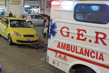 El accidente de esta noche.