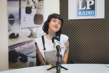 Malena Rodríguez, integrante del Festival Manicuyr, encuentro artístico de la comunidad LGTBIQ+ que se cumple en Manizales.