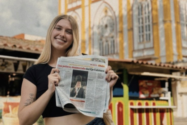 Posó con el Q’hubo