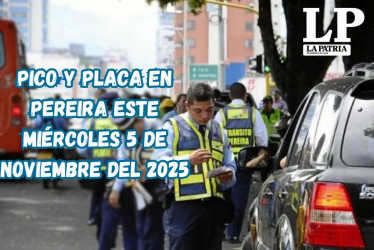 Pico y placa en Pereira