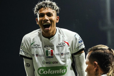 Luis Sánchez, El Niche, volverá este domingo al Palogrande con el Once Caldas. Se recuperó de la lesión que sufrió en el partido con Atlético Nacional.