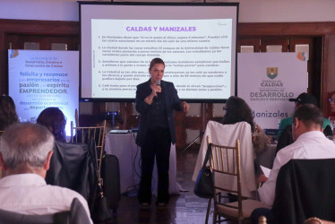 Juliana Barreto, en Manizales, invitada por la Gobernación de Caldas