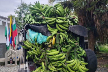 El vehículo usado para el robo.