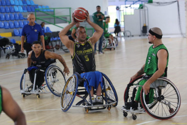 Manizales vibra con la final nacional del baloncesto en silla de ruedas