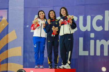 Colombia sostuvo el liderato tras el tercer día de competencias oficial de los XX Juegos Bolivarianos