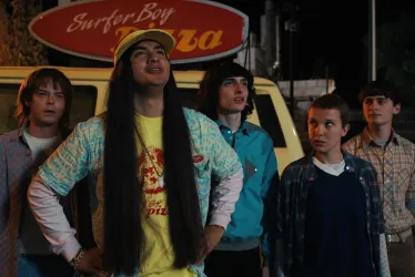 Fotograma de una escena de la quinta y última temporada la afamada serie 'Stranger Things', de Netflix.