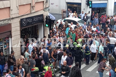 El señalado fletero recibió un impacto de bala en el abdomen cuando intentaba cometer un hurto.