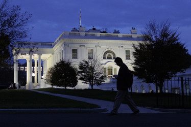 Afueras de la Casa Blanca.