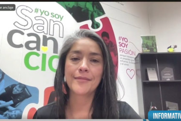  Luz Ángela López, gerente del Centro Comercial Sancancio de Manizales.