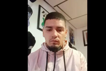  Foto| LA PATRIA  Jhon Fredy Henao Ocampo, alias Chambita, de 23 años.