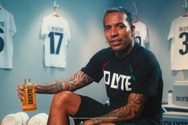 Dayro Moreno, del Once Caldas, con publicidad en los canales nacionales