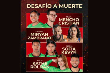 Ellos son los participantes que se enfrentaron en la noche de eliminación del Desafío Siglo XXI. Un equipo perdió a una pareja.