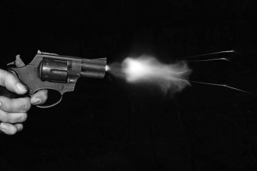 Mataron con arma de fuego.