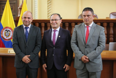 La Asamblea de Caldas modelo 2026 toma forma. La entidad escogió a los tres integrantes de su Mesa Directiva. Estos son los perfiles.