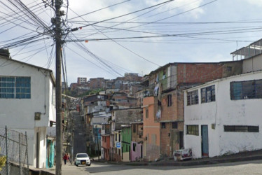 Foto| Google maps| LA PATRIA  Sector del homicidio, calle 16A#30-56, barrio Jesús de la Buena Esperanza de Manizales.
