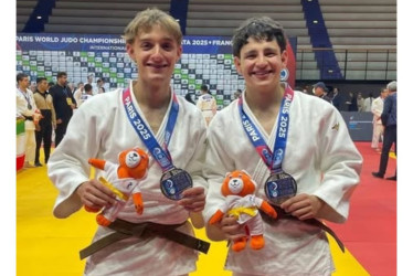 Los judocas neiranos.