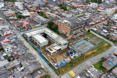 Las obras en la IE Francisco José de Caldas – Sede Atanasio Girardot en Santa Rosa de Cabal, reiniciaron en abril de 2025