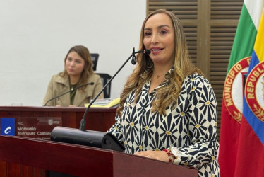 Claudia Marcela García Charry suma 10 años consecutivos como secretaria de despacho del Concejo de Manizales. Se impuso en una votación predecible. Este es su perfil.