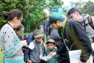 taller de inicio en la observación de aves